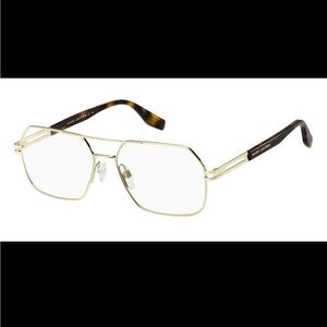 Marc Jacobs Men's Gold Frame Glasses
